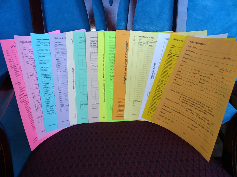 Maternity Care Charts by Highland Midwife